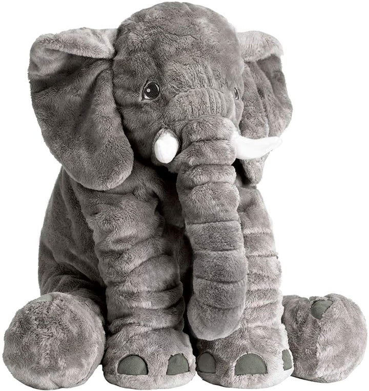 Elephant Baby Cushion – Hypoallergenic Cotton, Machine-Washable & 40/60 cm