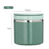 Insulated Stainless Steel Thermal Lunch Box – 630/1000ml, Double-Walled & Leak-Proof Lid