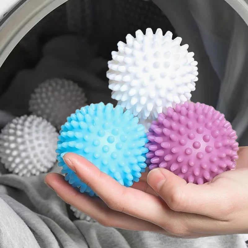 Reusable Laundry Balls – Set of 5, 6cm PVC & Softener-Free Fabric Care