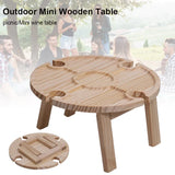 Optimized Product Title: "Klappbarer Holz-Picknicktisch mit Weinglashaltern & Flaschenhalter – Ideal für Garten, Camping und Ausflüge" 

This title includes relevant keywords and phrases that potential customers might search for, enhancing visibility on G