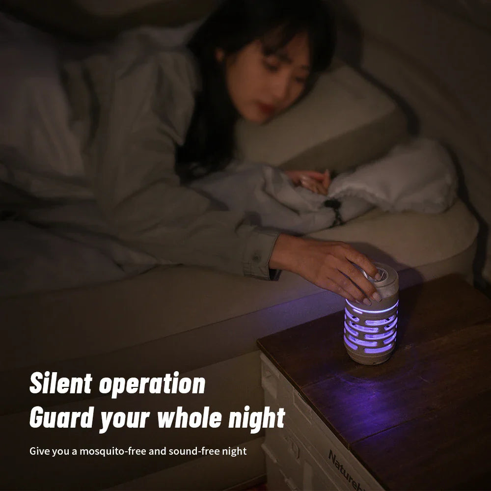 Electric UV Mosquito Trap – 30m² Coverage, IP44 Waterproof & 360° 395nm Light
