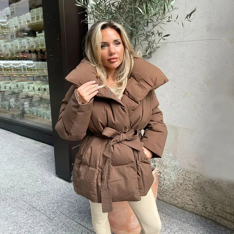 Enhanced Product Title: "Lily Women's Ultra-Soft Down Jacket - Lightweight, Warm & Stylish Winter Coat" 

This title includes keywords that potential buyers might search for, such as "women's," "lightweight," "warm," and "winter coat," while maintaining t