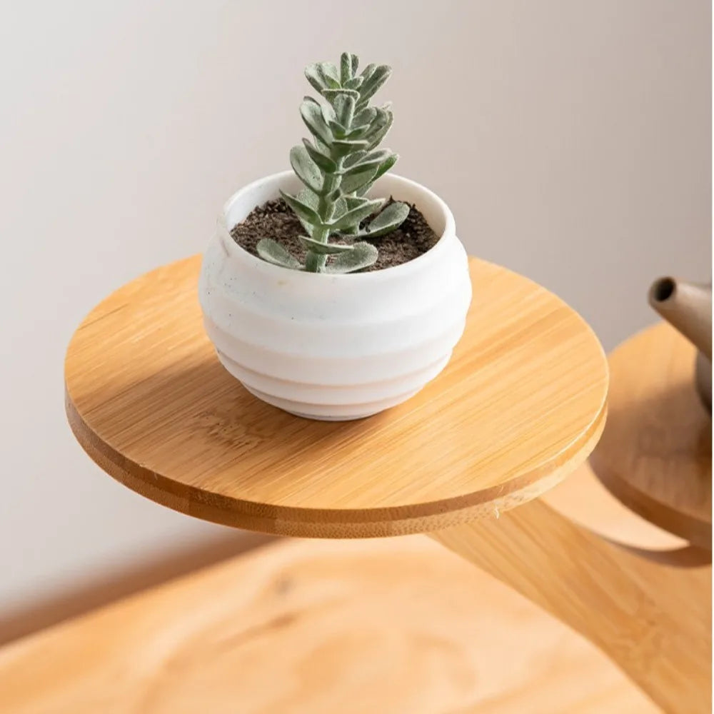 Enhanced Product Title: "Bambus Tischregal mit Mehrstufiger Präsentationsfläche – Stilvolles und Funktionales Regal für Ihr Zuhause" 

This title includes relevant keywords while emphasizing the product's features and benefits, making it more appealing fo