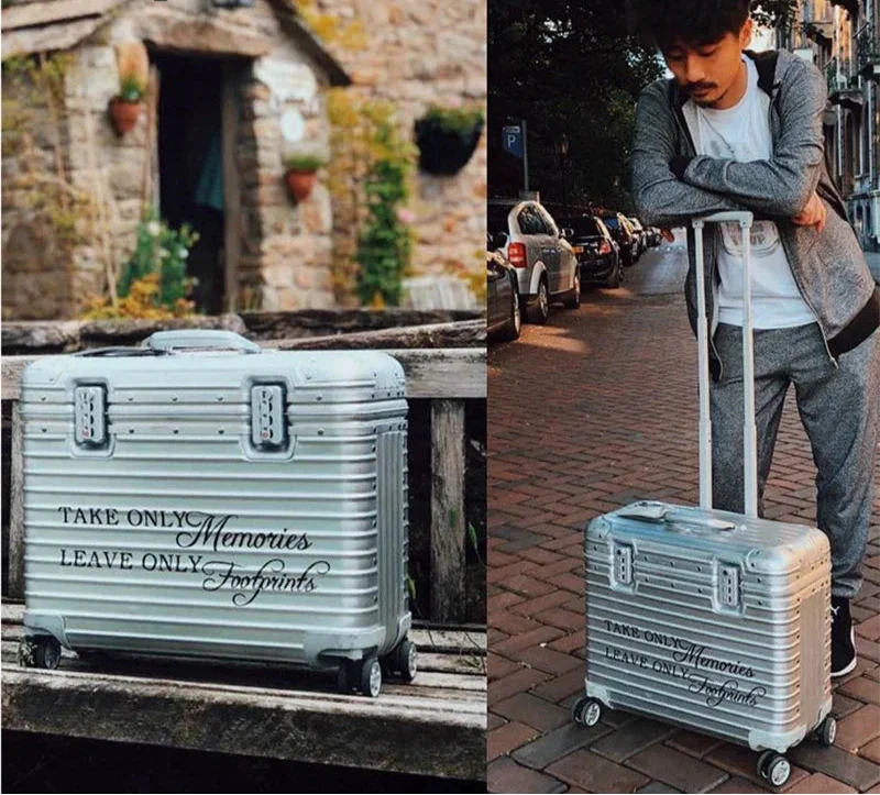 Aluminum-Magnesium Hard-Shell Suitcase – Monaco