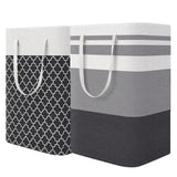 Lauva | 75L Waterproof Laundry Basket | Foldable Fabric Clothes Hamper with Handles