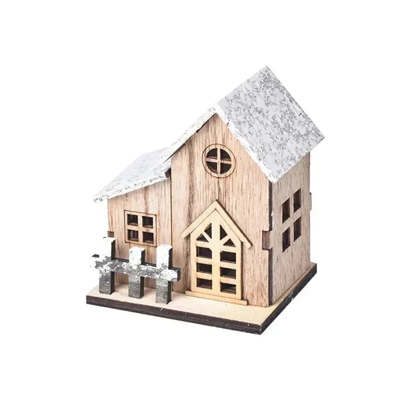 Glitter Christmas Lantern Houses – Enchanting Decorative Village Set