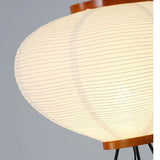 Rice Paper Floor Lamp – Japanese Tripod Design, 3 Light Temperatures & E27 Socket