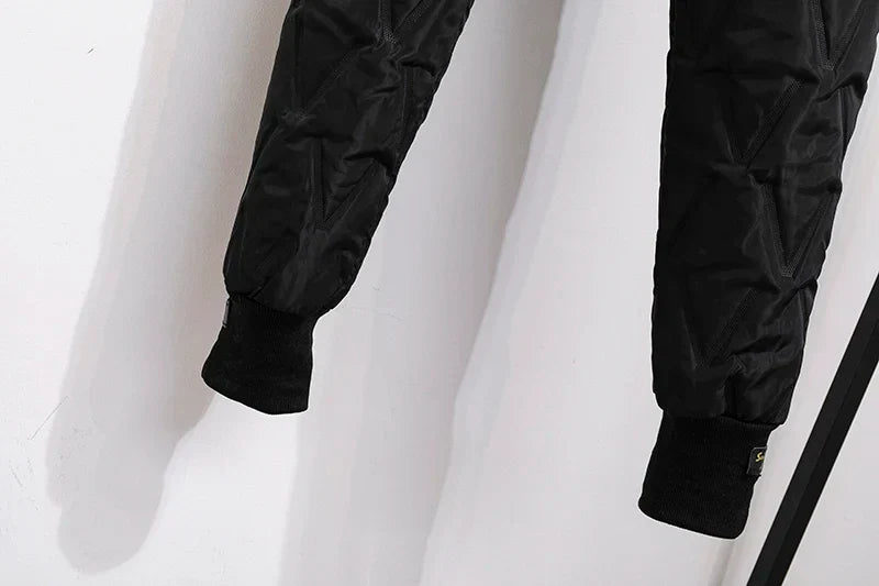 Plus Size Down-Cotton Winter Pants for Ultimate Warmth - Ideal for Cold Weather Comfort