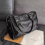 Enhanced Product Title: "Vintage-Waschung PU-Leder Handtasche in Schwarz – Stilvolle Damen-Tasche für Alltag und Abend"

This optimized title includes relevant keywords while maintaining clarity and appeal for potential buyers.