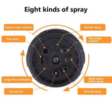 Garden Hose Spray Nozzle – 8 Spray Patterns, Anti-Slip Grip & Universal Fit