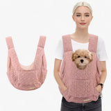 Ergonomic Dog Carrier Bag – Waterproof Oxford, Up to 10kg, Breathable Mesh