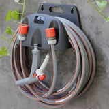Wall-Mounted Garden Hose Holder – Durable PP, Carry Handle & Weatherproof