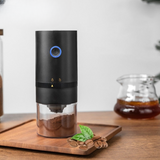 Optimized Product Title: **Elektrische Kaffeemühle für Frisch Gemahlenen Kaffee – Perfekt für Zuhause und Unterwegs** 

This title includes relevant keywords while also emphasizing the convenience and versatility of the product.