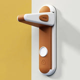 Child Safety Door Lock – No-Drill 3M Adhesive, Finger Guard & Anti-Lock Design