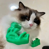 Cat Collar with Bodybuilder Arms – ABS Plastic, Lightweight & Funny Costume