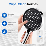 Enhanced Product Title: "Hochdruck-Handbrause mit 7 Strahlarten – Leistungsstarke Duschbrause für ein individuelles Duscherlebnis" 

This title includes relevant keywords while providing more detail about the product's features and benefits, which can hel