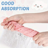 20-Piece Washcloth Set – Soft Polyester, Quick-Dry & 24x24cm Face Cloths