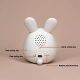 Kids' Bunny-Shaped Alarm Clock with LED Night Light – BunniGlow