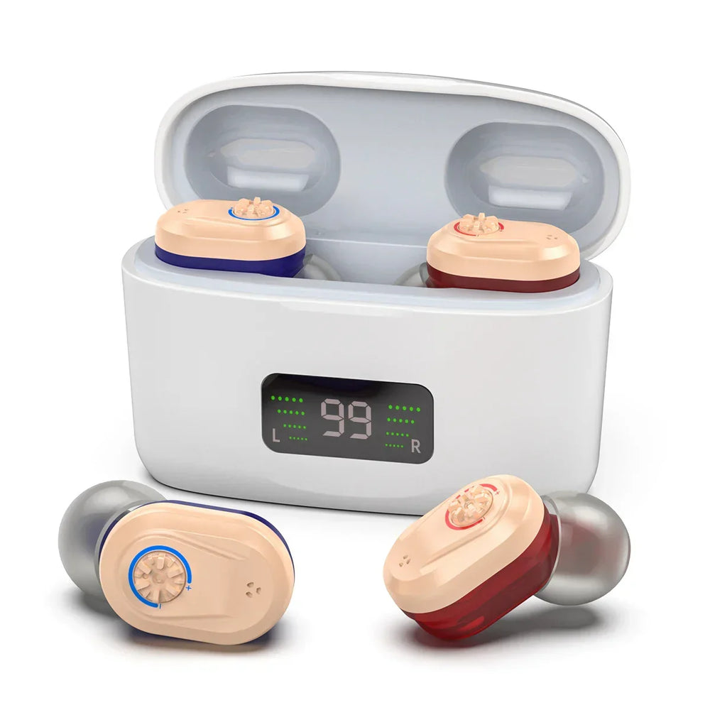 Wireless Mini Hearing Aid with Noise Reduction - HearMax