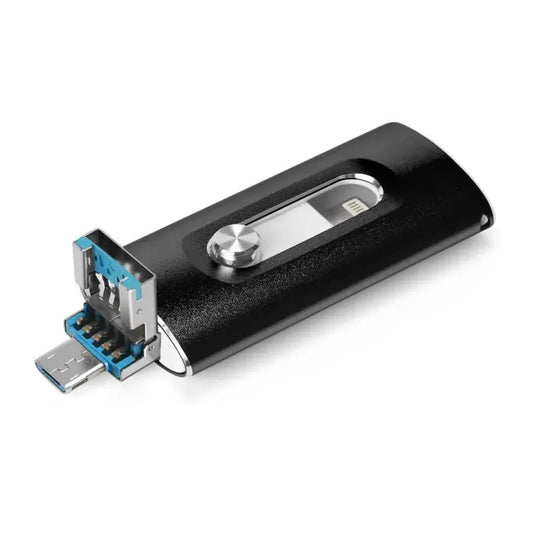 Portable SSD Flash Drive – 4-in-1 Design, USB 3.0 & OTG Compatible