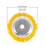 Optimized Product Title: **Nylon Unkrautbürste für Rasentrimmer – 22 cm Durchmesser | Effektive Unkrautentfernung für Ihren Garten** 

This title includes relevant keywords while providing additional context to attract potential buyers.