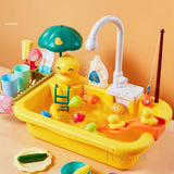 Kids Water Play Table – Circulating Fountain, Play Accessories & Indoor/Outdoor