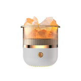 Salt Crystal Aroma Diffuser – 160ml Tank, 6 LED Colors & Ultrasonic Whisper-Quiet