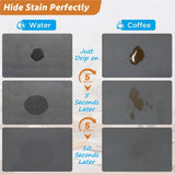 Kalsten | Pureterra | Kitchen Mat Super Absorbent | Non-Slip & Washable | Diatomite Design | Oval & Long Shape | Comfort Rug for Kitchen & Bathroom