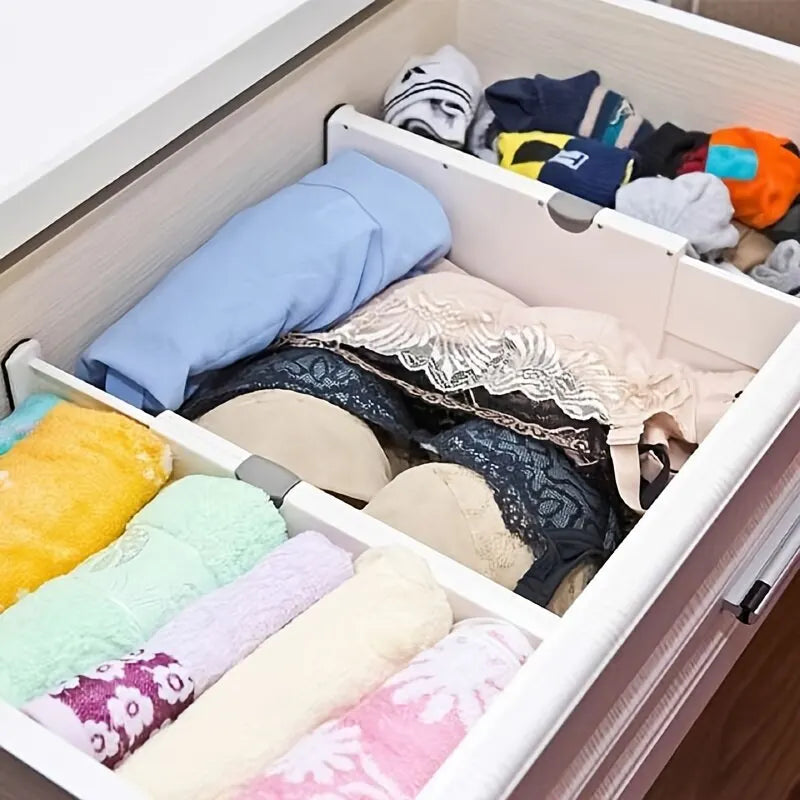 Expandable Kitchen Drawer Divider – Non-Slip, Adjustable Length & Dishwasher-Safe