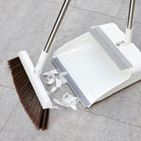 Optimized Product Title: "Besen und Kehrschaufel Set mit Langen Stielen – Ergonomisches Design für Bückenfreies Kehren" 

This title includes relevant keywords while emphasizing the product's key features and benefits, making it more appealing for Google