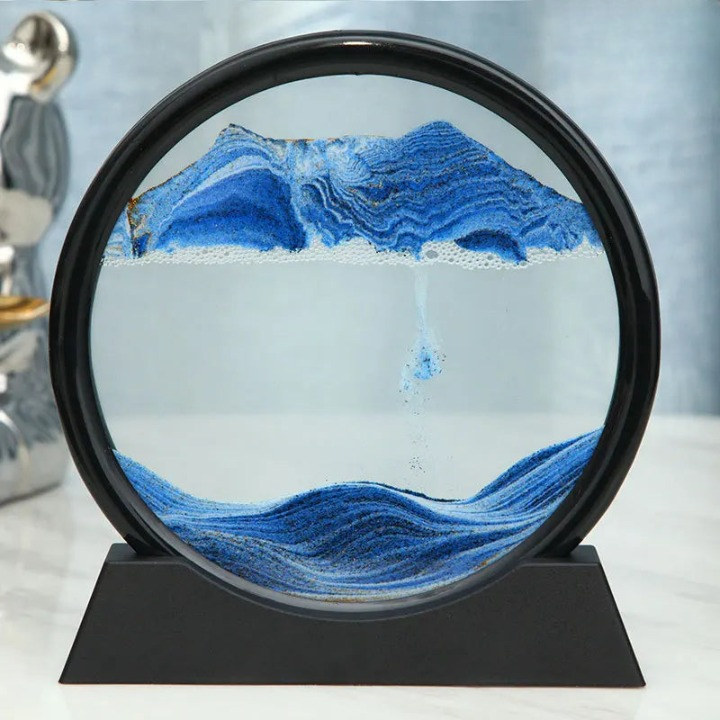 3D Sandbild Glass Art - Unique Sand Picture for Home Decor & Gifts