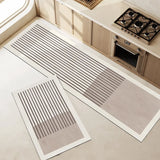 Kalsten | Pureterra | Kitchen Mat Super Absorbent | Non-Slip & Washable | Diatomite Design | Oval & Long Shape | Comfort Rug for Kitchen & Bathroom