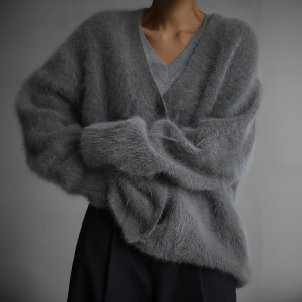 Noelia – Women's Cashmere Cardigan Autumn Magic