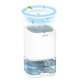 1000ml Portable 2-in-1 Dehumidifier with Air Filter & Night Light - Aveline