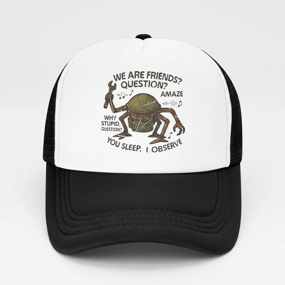 Baseball Cap Trucker Hat Mesh Adjustable Snapback Project Rocky