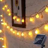 Solar String Lights – Outdoor Weatherproof, Warm White & Multicolor, 5–22m