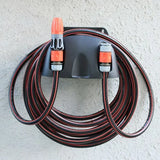 Wall-Mounted Garden Hose Holder – Durable PP, Carry Handle & Weatherproof
