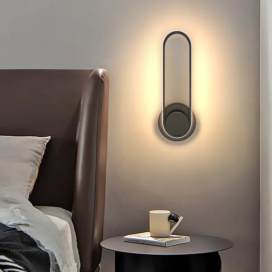 LED Wall Light – 330° Rotating, Aluminium & Modern Design