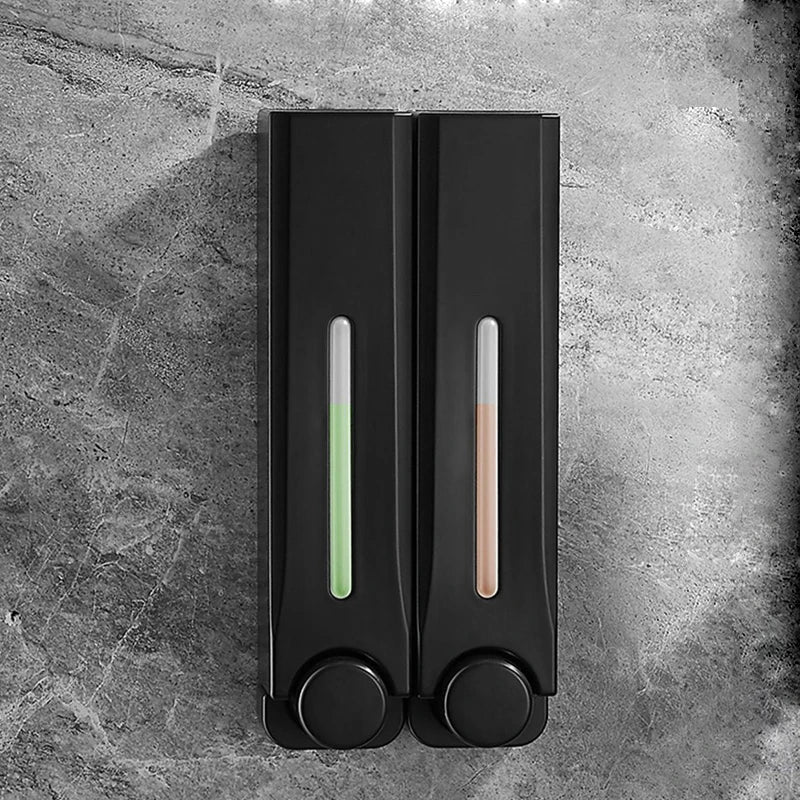 Wall-Mounted Soap Dispenser – 500ml Chambers, Magnetic Lid & 1/2/3-Chamber