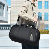 Men's Travel Duffel Bag – Water-Resistant, Multi-Pocket & Detachable Strap