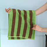Striped Cotton Bath Towel – 100% Combed Cotton, Hotel Quality & Quick-Dry