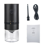 Optimized Product Title: **Elektrische Kaffeemühle für Frisch Gemahlenen Kaffee – Perfekt für Zuhause und Unterwegs** 

This title includes relevant keywords while also emphasizing the convenience and versatility of the product.