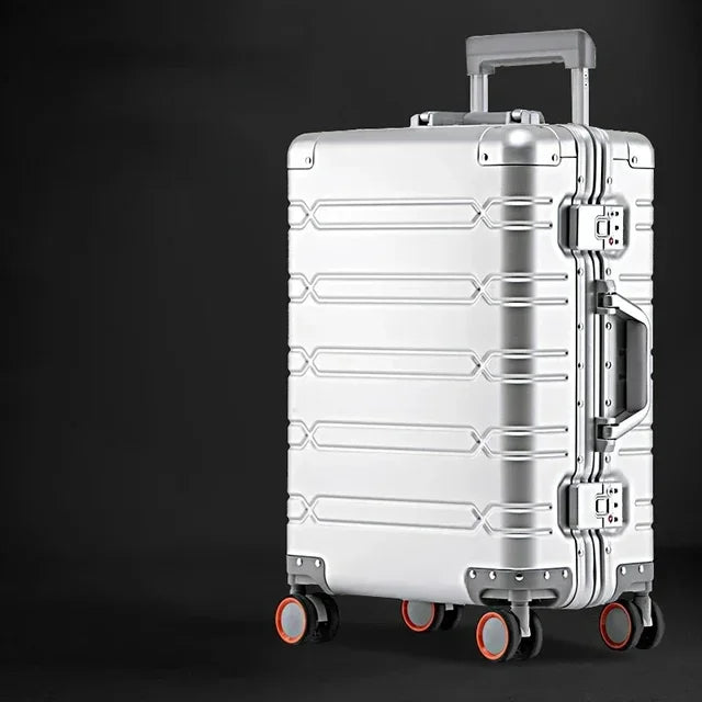 Aluminum-Magnesium Travel Suitcase - Oslo