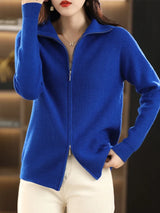 Ladies' Jacket with Double Zip – Celeste