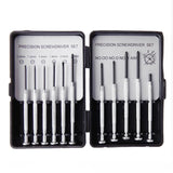 11-Piece Micro Precision Screwdriver Set with Carrying Case - Craftix