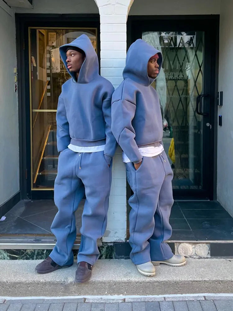 Bastian – Oversized Men's Tracksuit with Hoodie & Sweatpants
