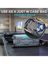 Foldable Travel Duffel Bag – 65L, Water-Resistant Polyester & Shoulder Strap