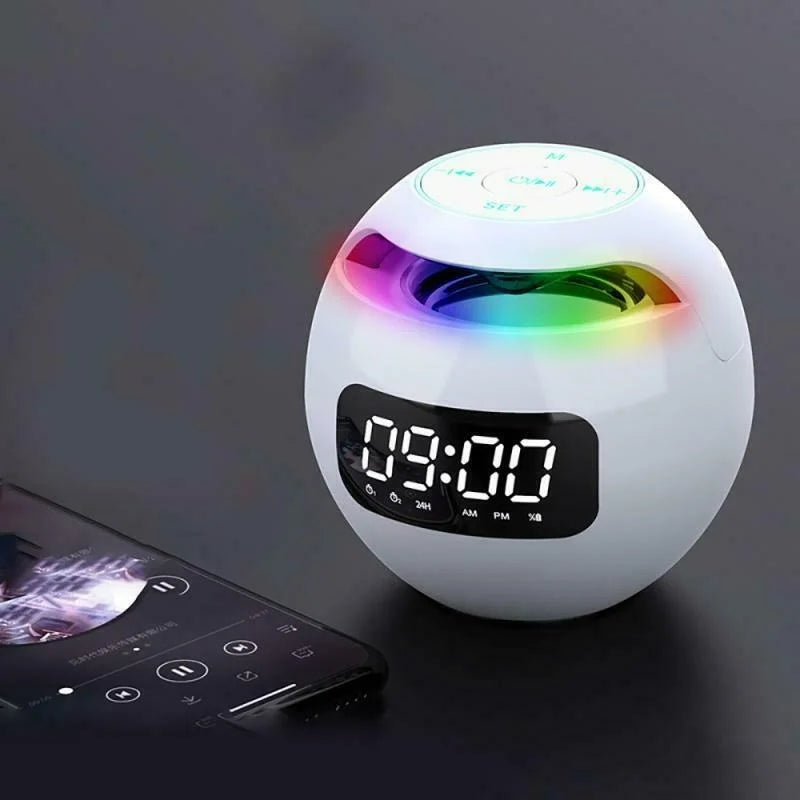 GlowBeep Multifunctional Alarm Clock Speaker