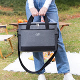 Insulated Cooler Bag – Oxford Fabric, Shoulder Strap & Mesh Pocket