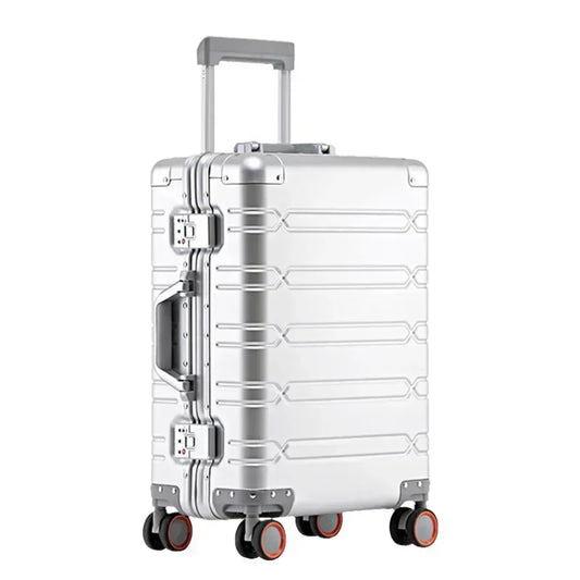 Aluminum-Magnesium Travel Suitcase